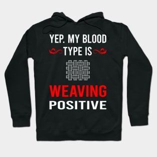 Blood Type Weaving Weaver Hoodie